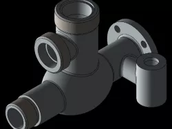Flanged Valve Body