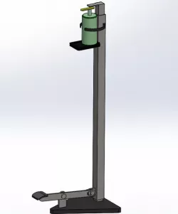 Foot Pedaled Hand Sanitizer