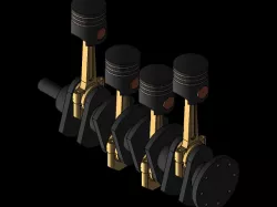 Four cylinder Engine