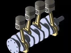 four cylinder piston
