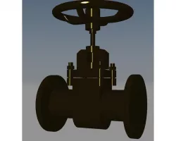 Gate Valve 3D