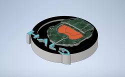 Halo Master Chief keychain