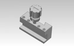 Lathe Tool Post Knob Numbered