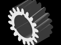 Lawnmower movement gear