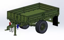 M1082 2.5 ton LMTV Trailer