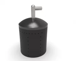 Mechanical plastic bin