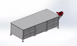 Mesa para calderaria