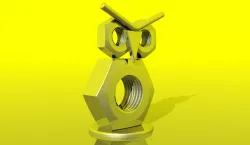 Metal Art Owl