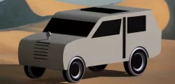 military's car