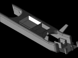Modelo de barco con direccion y propulsion