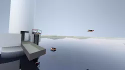 Ocean research amphibious drone. Hydrogen powered.