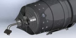 Orenda 9/10 Jet engine combuster