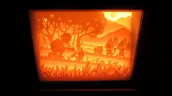 pikachu lamp (lightbox)