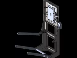 Quick release Mechanism oxygen tank system