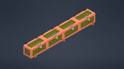 Random 4-battery cage