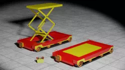 RC Hydraulic Belly Plate Jack