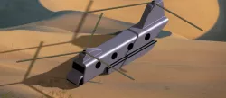 Revolute Joint In Helicopter Mechanism