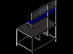 Rotary assembly table