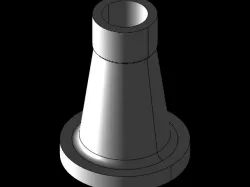 Screw jack Body Right Half in Section
