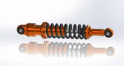 Shock absorber with spring 320mm