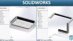 SOLIDWORKS - Swept Flange