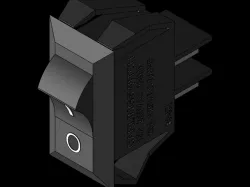 SPST VISI-ROCKER SWITCH