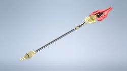 Staff of Homa from Genshin Impact