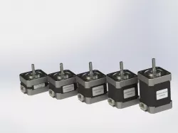 Stepper Motors serie 17HS2408 - 17HS3401 - 17HS4401 - 17HS8401 - 17HS6401