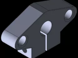 Suporte para guia linear SHF8