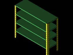 Table Rack with Sheet metal