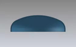 Tapa Semieliptica ASME, ASME Elliptical head 2:1