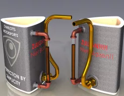 Technical coffee mug