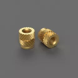 Threaded Insert M2 x 4mm for 3D printed parts