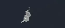 Tool head shaping machine