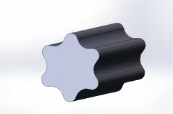 Torx head template sketch