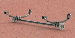 TRAILER LEAF SPRING AXLE KIT 1875 Lbs. Capacity