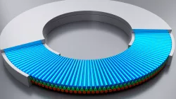 Triple Rolling Element Layer Tapered Roller Axial Bearing.