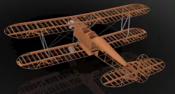 U-2 (Po-2) scale 1: 1  "Legend of Soviet Aviation"