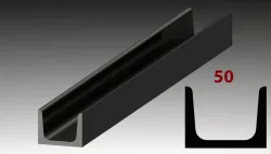 U-Profil 50 DIN 1026-1