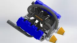 V6 engine