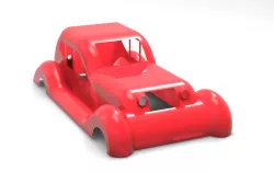 Vintage Car Chassis