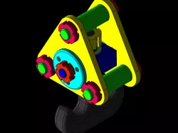 VİNÇ KANCA BLOĞU - SOLİDWORKS CRANE HOOK