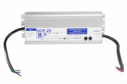 Waterproof Transformer Converts 120-277V AC to 12/24 Volts DC - Capacity to 25 Amps Max