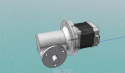 Worm gearbox Nema 17 Driven
