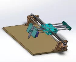 X-Y Pen plotter (Mechatronics & Robotics)