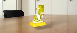 1 CYLINDER VERTICAL OSCILATING STEAM ENGINE