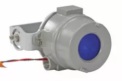 12W Explosion Proof Surface Mount Blue LED Light - C1D1-2 - C2D1-2 - Aluminum Frame - 12-24V DC