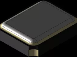 2.5x2.0mm CTS SMD Quartz Resonator