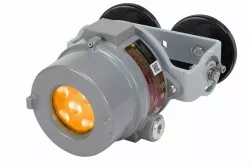 25W Explosion Proof Amber LED Warning Strobe Light - C1D1 - Magnetic Mount - Aluminum - 9-60V DC