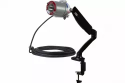 25W Explosion Proof LED Light - C1D1-2 - C2D1-2 - Adjustable Table Arm Mount - 50' Cord w/ EXP Plug